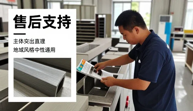 陕西华夏建材有限公司服务来料客户，提供包装配送服务支持